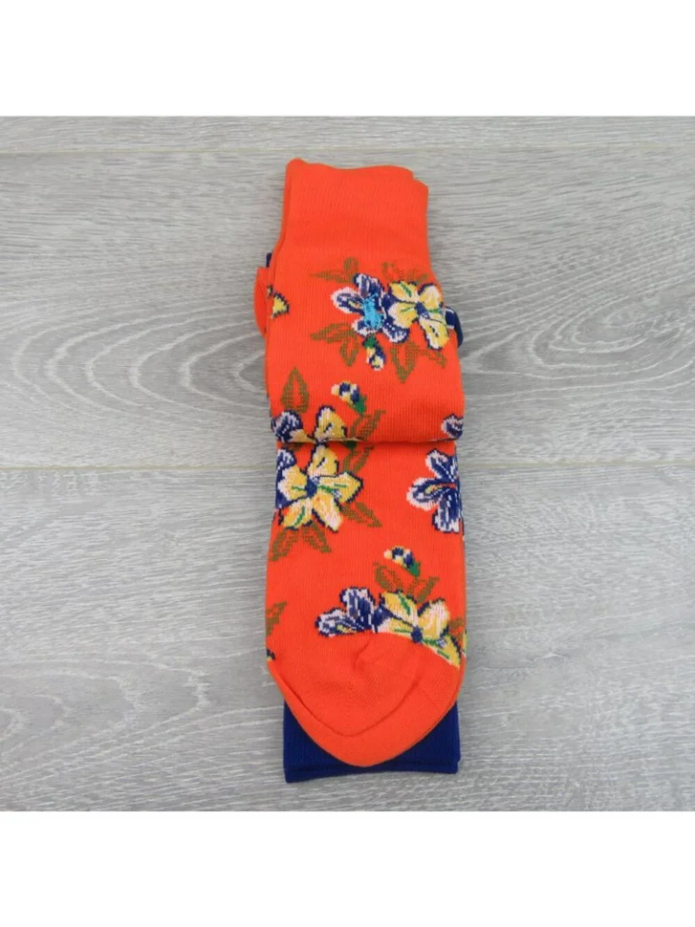 Polo Ralph Lauren Tropical Floral & Stripe Socks Men's Size 6-12.5 (2 PAIRS) NEW